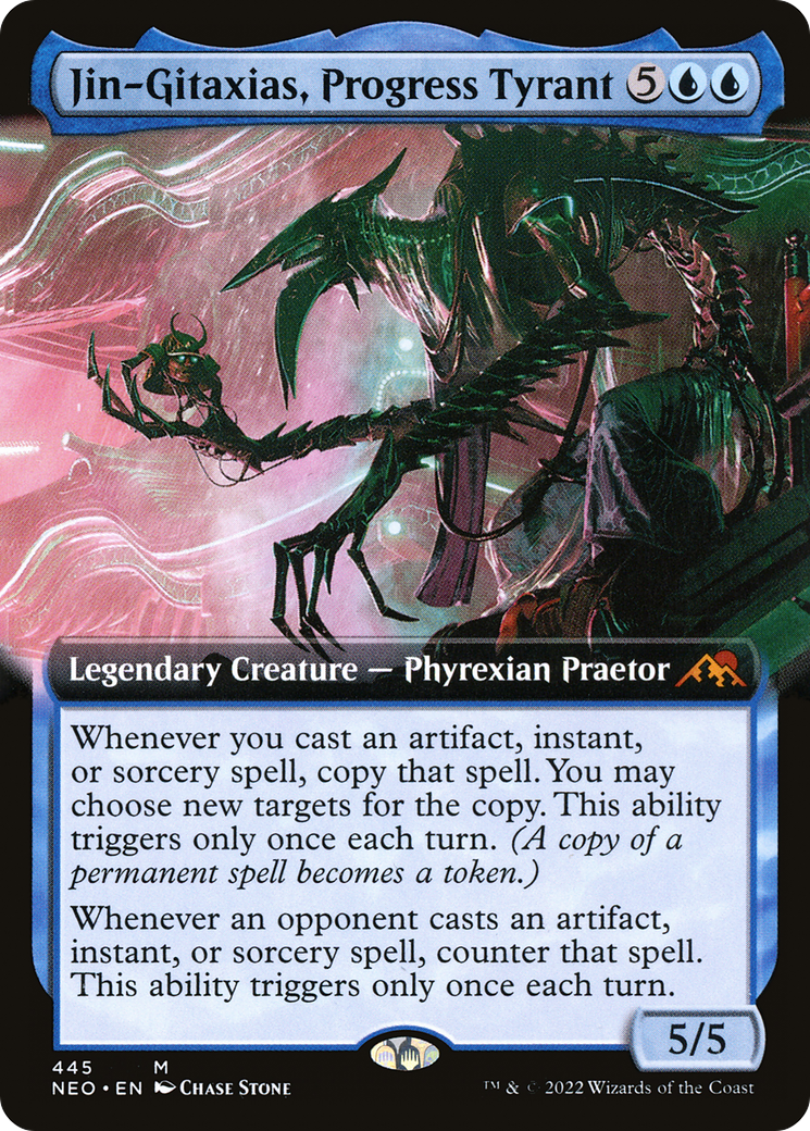 Jin-Gitaxias, Progress Tyrant (NEO) #445 [EN/N]