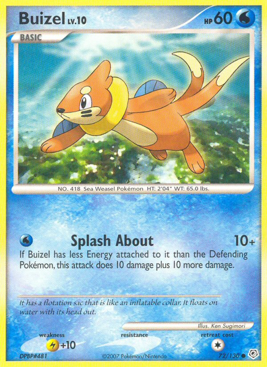 Buizel (DP) #72 [EN/N]