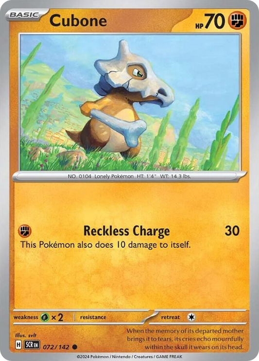 Cubone (SCR) #072 [EN/N]