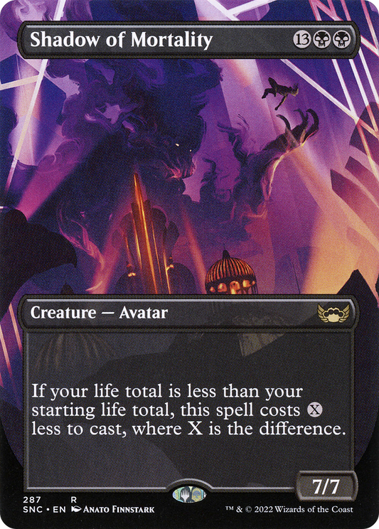 Shadow of Mortality (SNC) #287 [EN/N] s/o