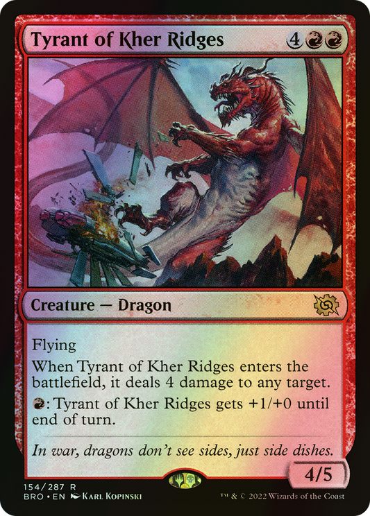 Tyrant of Kher Ridges (BRO) #154 [EN/F]