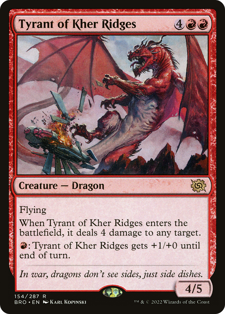 Tyrant of Kher Ridges (BRO) #154 [EN/N]