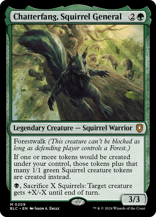 Chatterfang, Squirrel General (BLC) #209 [EN/N] s/o