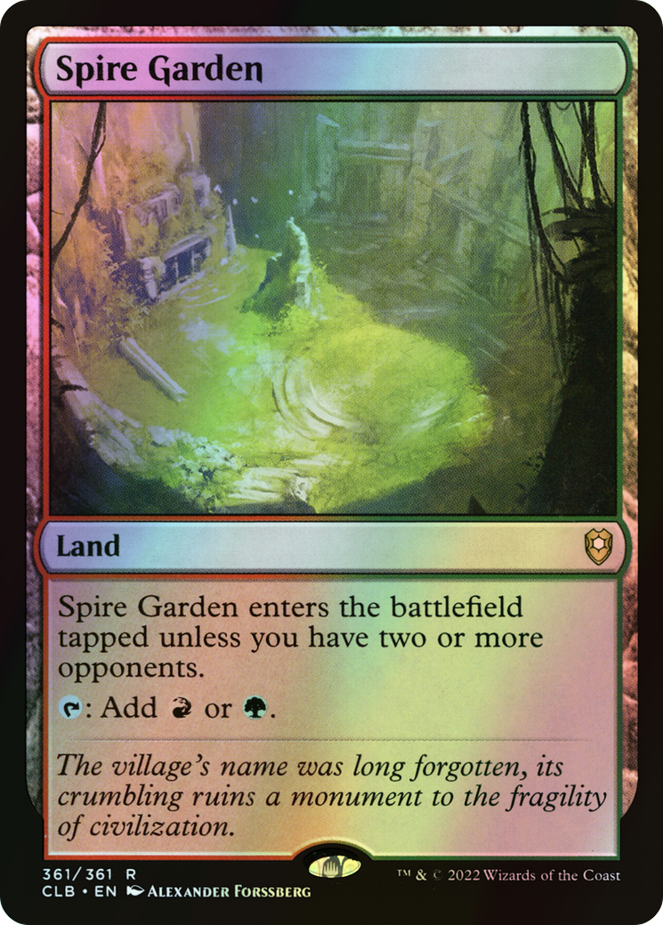 Spire Garden (CLB) #361 [EN/F] s/o