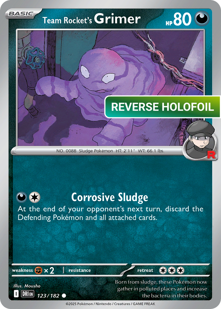 Team Rocket's Grimer (DRI) #123 [EN/R]
