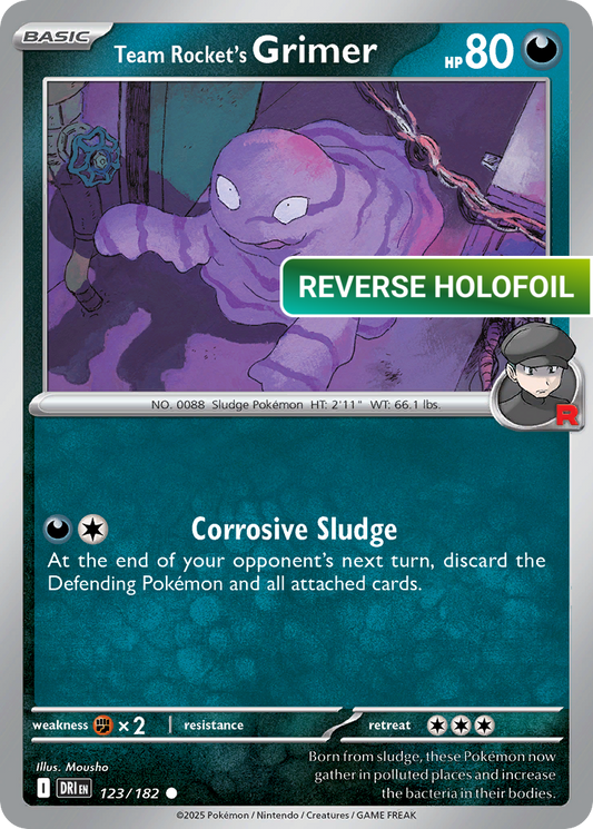 Team Rocket's Grimer (DRI) #123 [EN/R]
