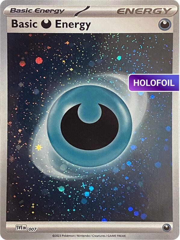 Basic Darkness Energy (Cosmos Holo) (SVE) #007_V2 [EN/H]