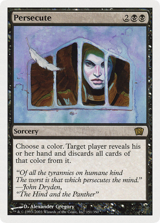 Persecute (8ED) #151 [EN/N] s/o