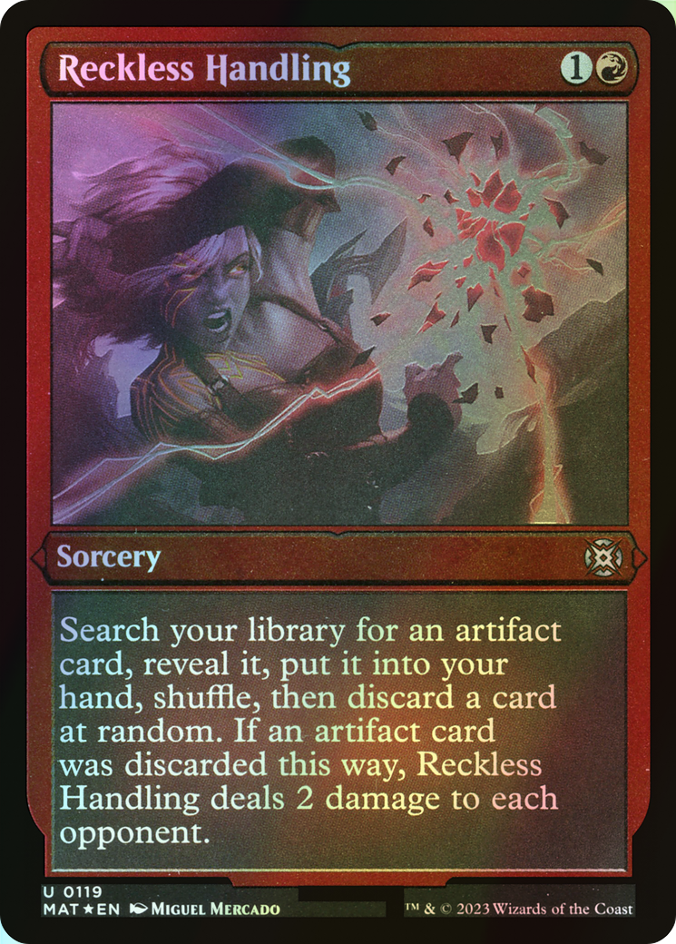 Reckless Handling (MAT) #119 [EN/E] s/o