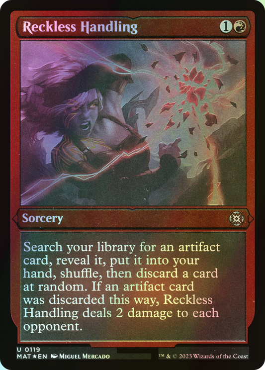 Reckless Handling (MAT) #119 [EN/E] s/o