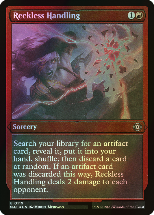 Reckless Handling (MAT) #119 [EN/E] s/o