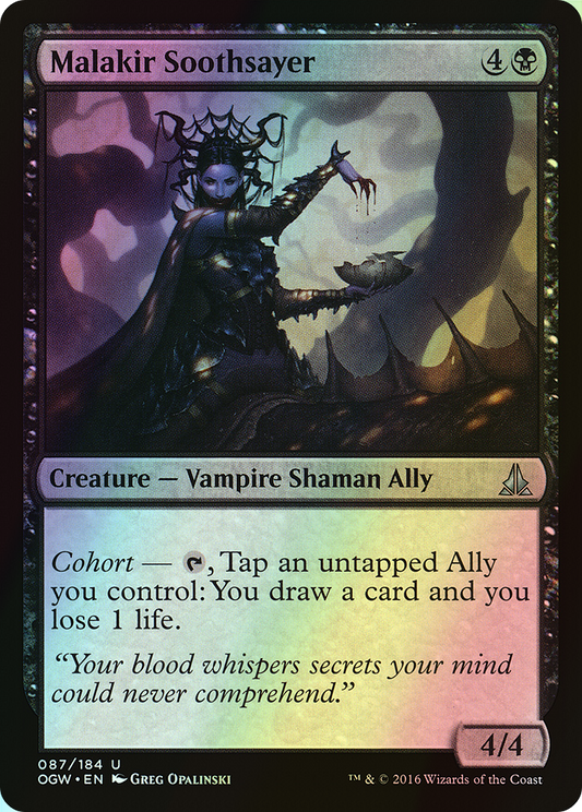 Malakir Soothsayer (OGW) #87 [EN/F]