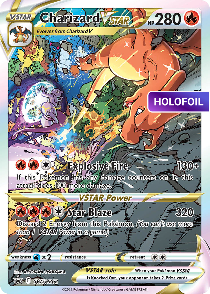 Charizard VSTAR (PR-SW) #SWSH262 [EN/H]