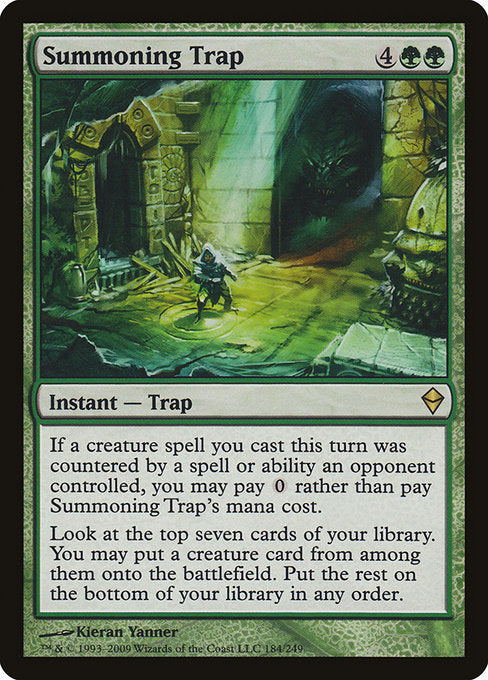 Summoning Trap (ZEN) #184 [EN/N] s/o
