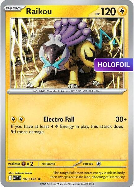 Raikou (MEG) #048 [EN/H]