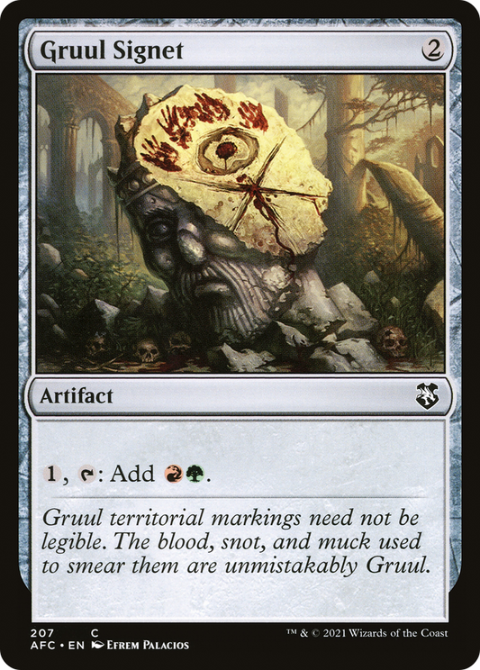 Gruul Signet (AFC) #207 [EN/N]