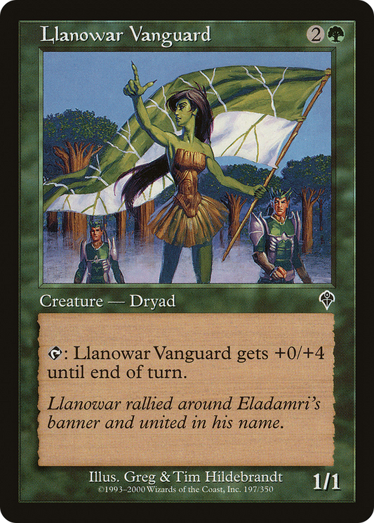 Llanowar Vanguard (INV) #197 [EN/N]