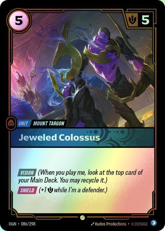 Jeweled Colossus (OGN) #086 [EN/F]