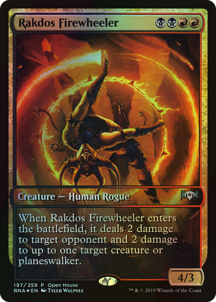 Rakdos Firewheeler (PRNA) #197 [EN/F]