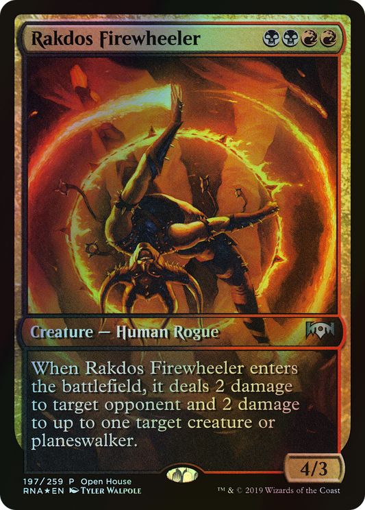 Rakdos Firewheeler (PRNA) #197 [EN/F]