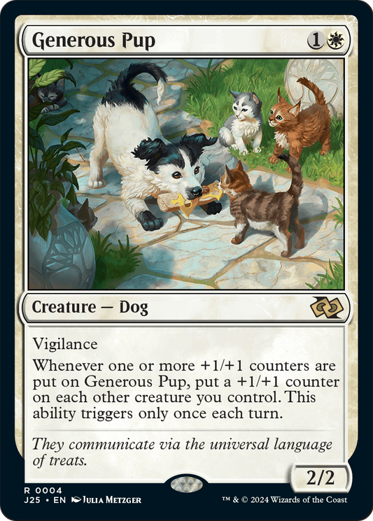 Generous Pup (J25) #4 [EN/N]