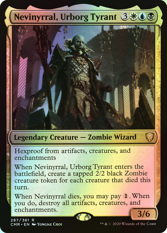 Nevinyrral, Urborg Tyrant (CMR) #287 [EN/F]