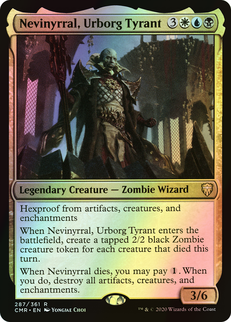 Nevinyrral, Urborg Tyrant (CMR) #287 [EN/F]