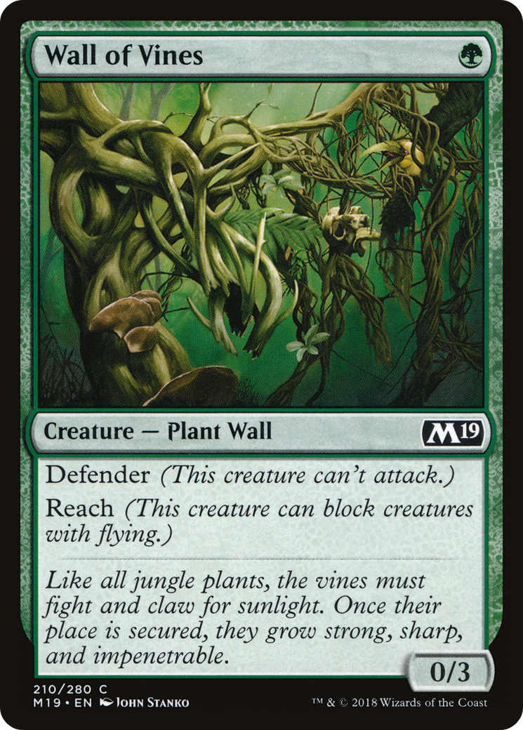 Wall of Vines (M19) #210 [EN/N]