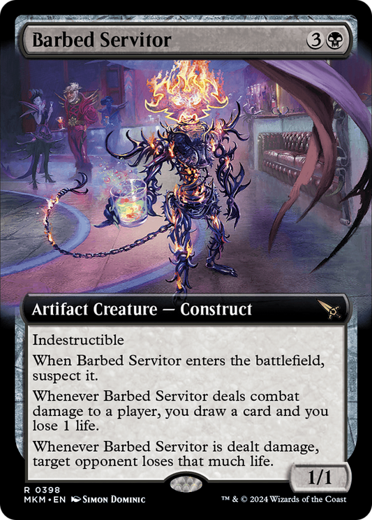 Barbed Servitor (MKM) #398 [EN/N] s/o