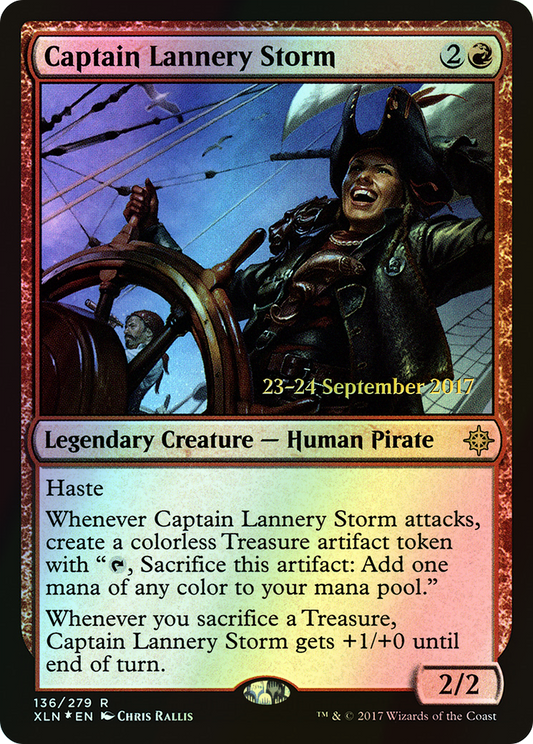 Captain Lannery Storm (PXLN) #136s [EN/F]