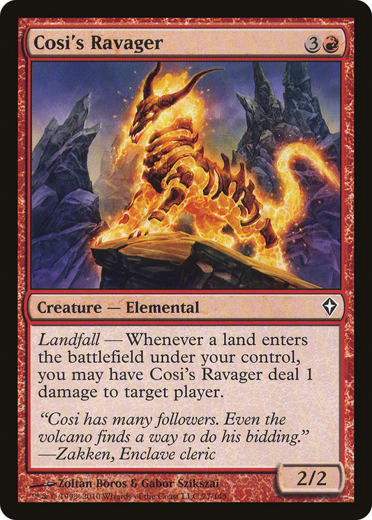 Cosi's Ravager (WWK) #77 [EN/N]