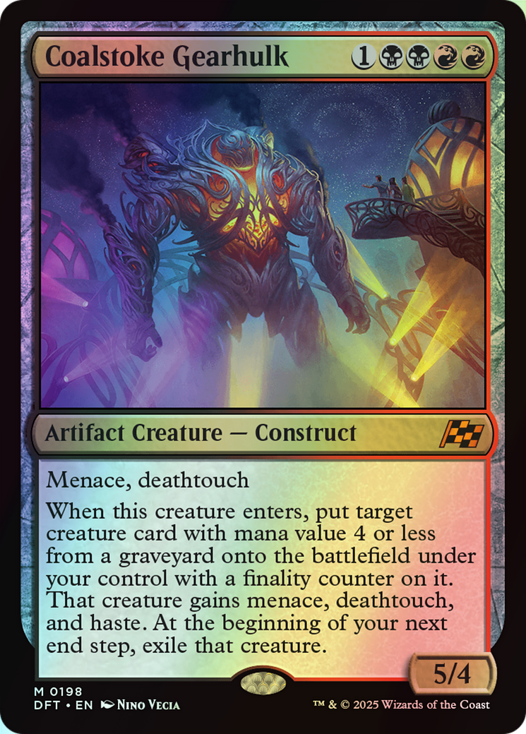 Coalstoke Gearhulk (DFT) #198 [EN/F] s/o