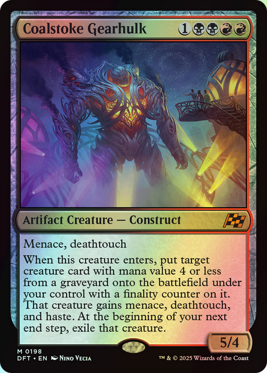 Coalstoke Gearhulk (DFT) #198 [EN/F] s/o