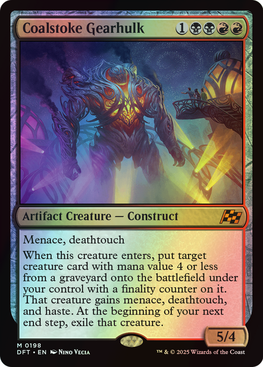 Coalstoke Gearhulk (DFT) #198 [EN/F] s/o