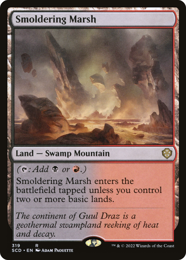 Smoldering Marsh (SCD) #319 [EN/N] s/o