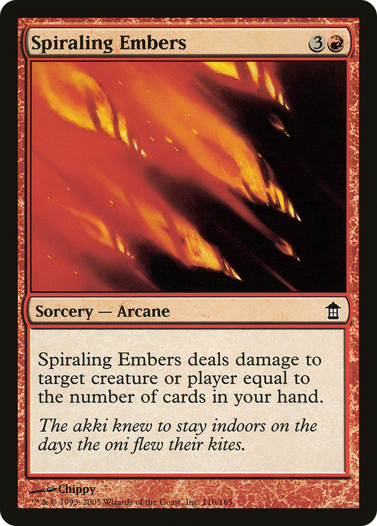 Spiraling Embers (SOK) #116 [EN/N]