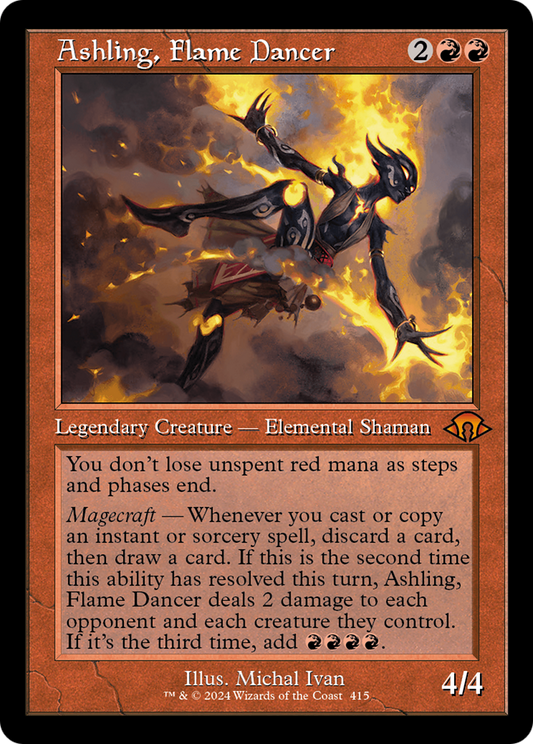 Ashling, Flame Dancer (MH3) #415 [EN/N] s/o