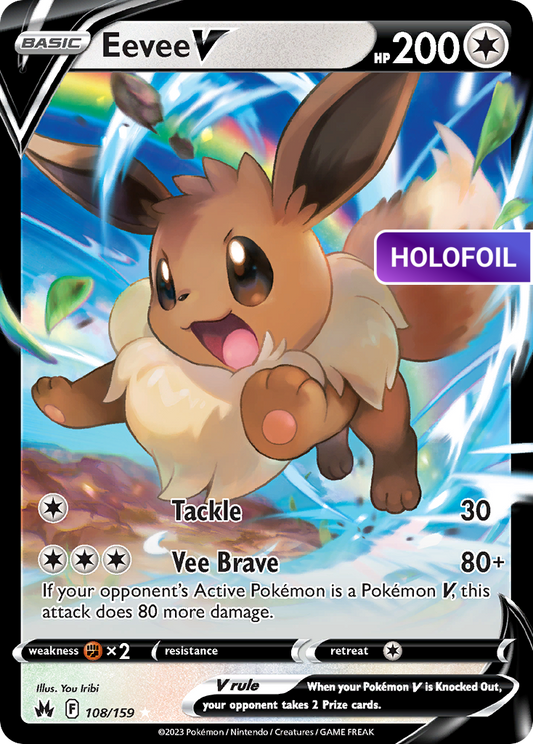 Eevee V (CRZ) #108 [EN/H] s/o