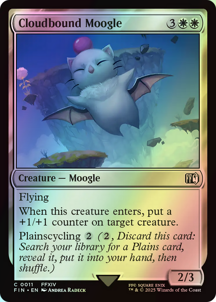 Cloudbound Moogle (FIN) #11 [EN/F] s/o