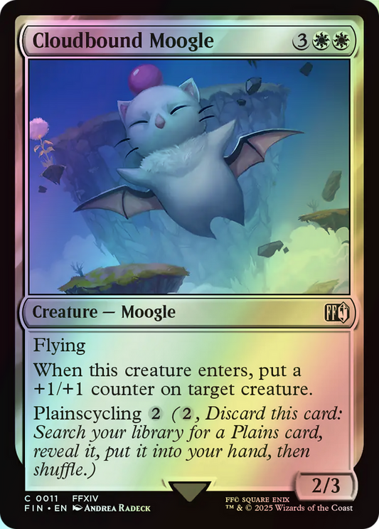 Cloudbound Moogle (FIN) #11 [EN/F] s/o