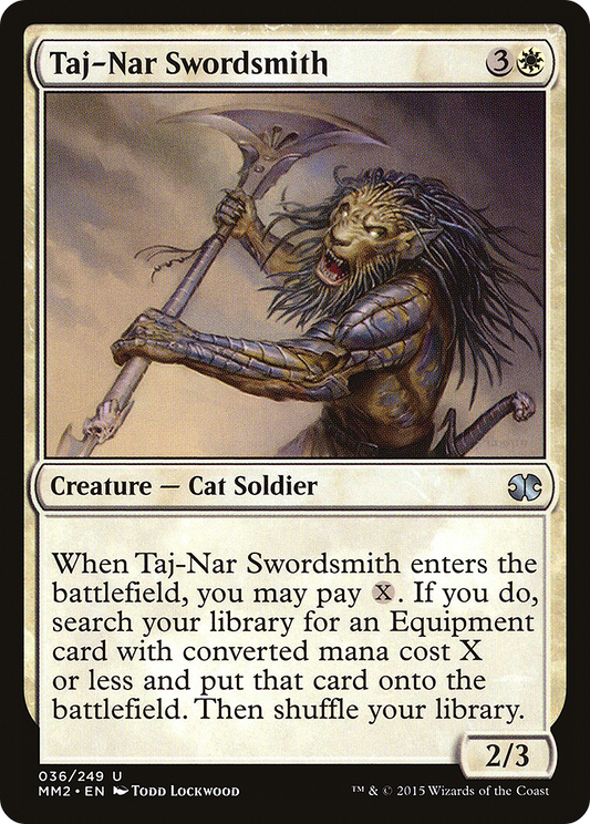 Taj-Nar Swordsmith (MM2) #36 [EN/N] s/o
