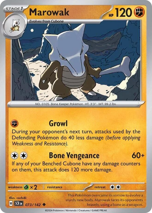 Marowak (SCR) #073 [EN/N]