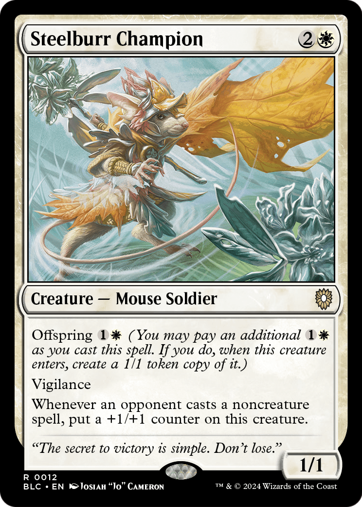 Steelburr Champion (BLC) #12 [EN/N]