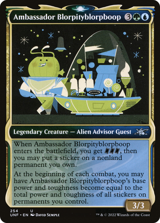 Ambassador Blorpityblorpboop (UNF) #254 [EN/N]
