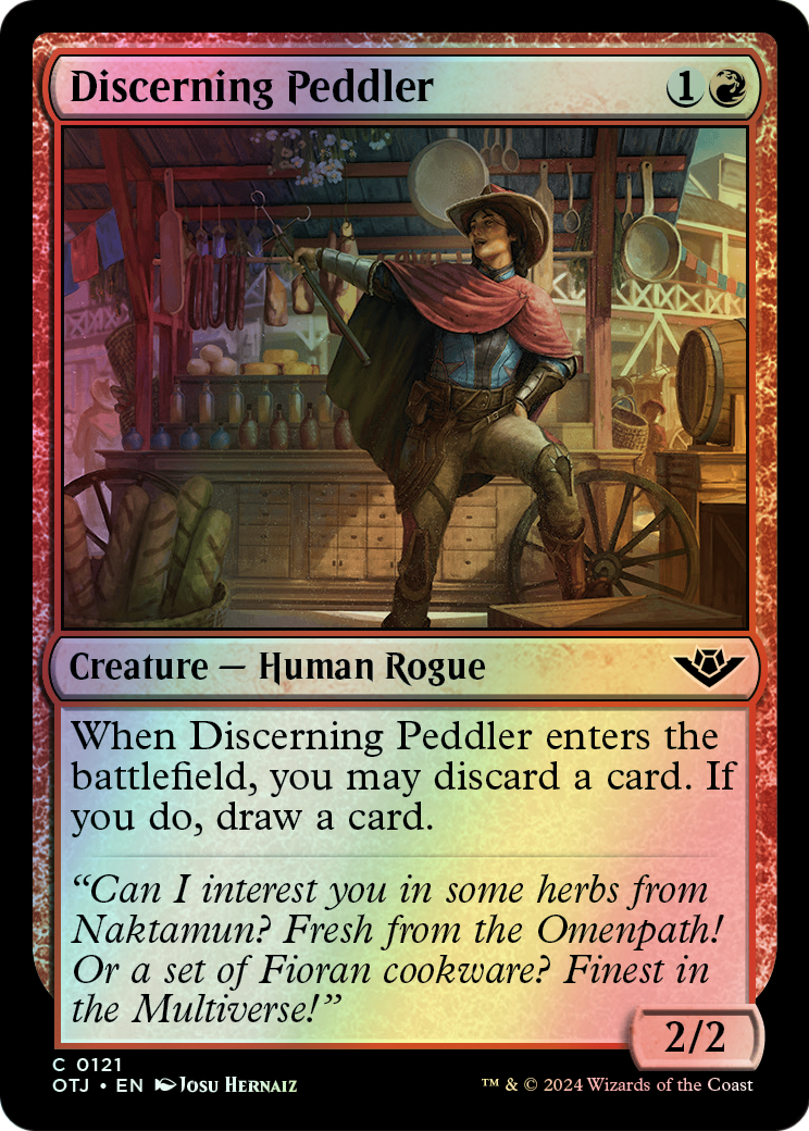 Discerning Peddler (OTJ) #121 [EN/F]