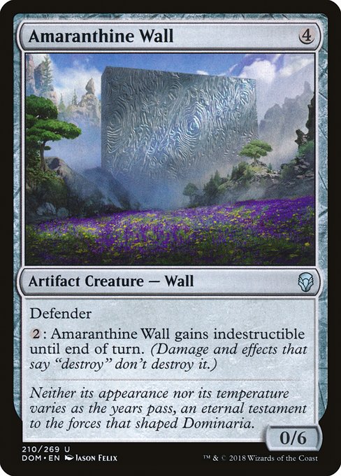 Amaranthine Wall (DOM) #210 [EN/N] s/o