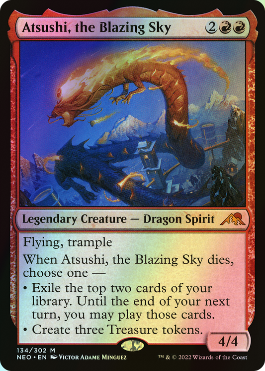 Atsushi, the Blazing Sky (NEO) #134 [EN/F] s/o