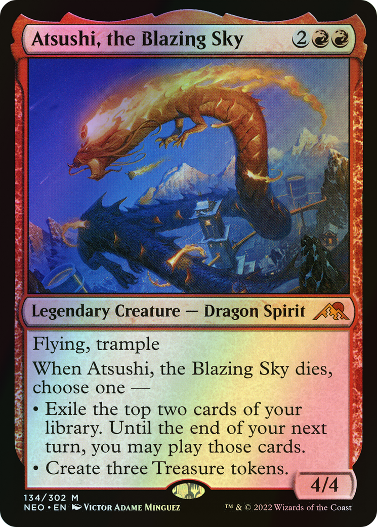 Atsushi, the Blazing Sky (NEO) #134 [EN/F] s/o
