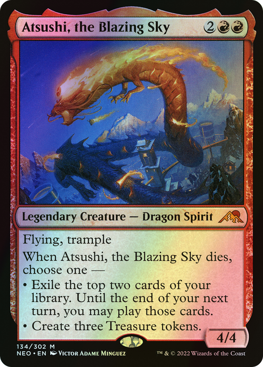 Atsushi, the Blazing Sky (NEO) #134 [EN/F] s/o