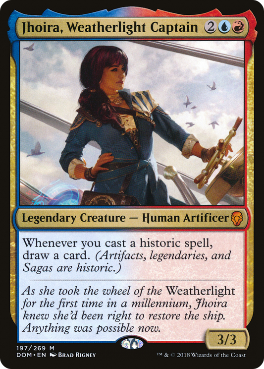 Jhoira, Weatherlight Captain (DOM) #197 [EN/N] s/o